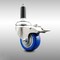 Service Caster 3 Inch 316SS Blue Poly Swivel 3/4 Inch Expanding Stem Caster Lock Brake SCC SCC-SS316TTLEX20S314-PPUB-BLUE-34 - alternate 1